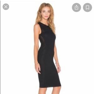 Anthropologie | John + Jenn | black body con dress from Anthropologie